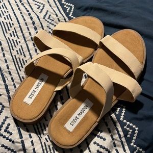 LAST PRICE DROP: Steve Madden Flat Strap Sandals